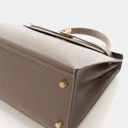 Pre Owned حقيبة هيرمس كيلي سيليير 28 جلد إبسوم إتوب