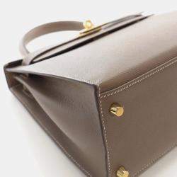 Pre Owned حقيبة هيرمس كيلي سيليير 28 جلد إبسوم إتوب