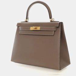 Pre Owned حقيبة هيرمس كيلي سيليير 28 جلد إبسوم إتوب