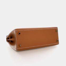 مملوكة مسبقًا Hermes Gold Epsom Sellier Kelly 25