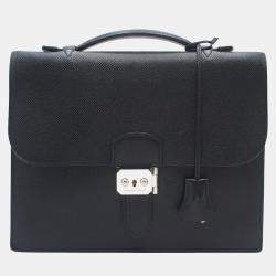 Pre Owned Hermes Black Swift Sac A Depeches 27