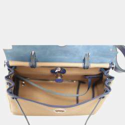 Pre Owned حقيبة هيرمس هيرباغ زيپ 31 قماش عسكري تويل ڤاش هنتر PM