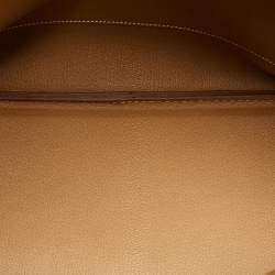 مملوكة مسبقًا Hermès Birkin 40 Gold Finish Gold Togo Leather Tote