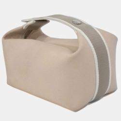 مملوكة مسبقًا Hermes Beige Cotton Bride-A-Brac Case