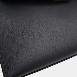 مملوكة مسبقًا هيرمس بوشتكيللي أسود جلد سويفت