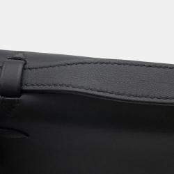 مملوكة مسبقًا هيرمس بوشتكيللي أسود جلد سويفت