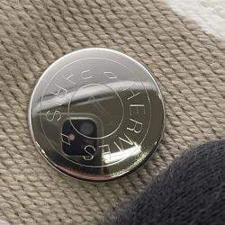 مملوكة مسبقًا Hermes Brid A Black Beige Canvas