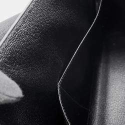 مملوكة مسبقًا Hermes Kelly Sellier Black Box Calf Leather Size 32