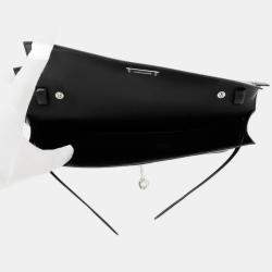 مملوكة مسبقًا هيرمس كيلي إيلان شيفال دو بوا جلد تادلاكت أسود