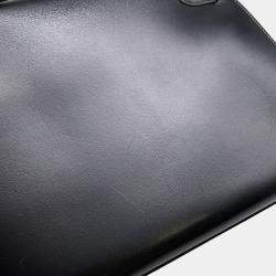 مملوكة مسبقًا حقيبة هيرميس كيلي سوليير 32 جلد بوكس أسود