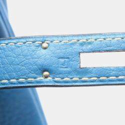 Pre Owned HERMES Handbag  Blue Used