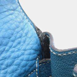 Pre Owned HERMES Handbag  Blue Used