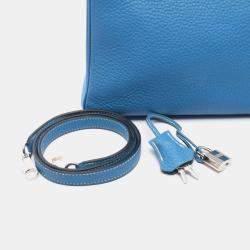 Pre Owned HERMES Handbag  Blue Used