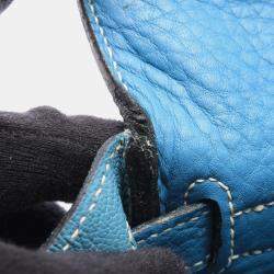 Pre Owned HERMES Handbag  Blue Used