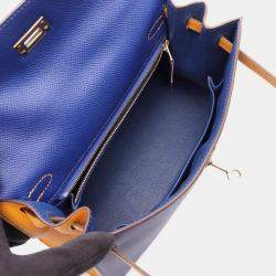 Pre Owned HERMES Handbag Blue Used