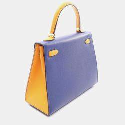 Pre Owned HERMES Handbag Blue Used