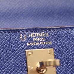 Pre Owned HERMES Handbag Blue Used
