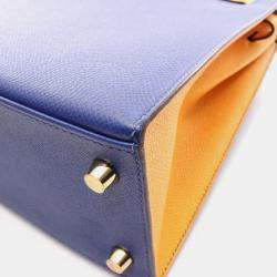 Pre Owned HERMES Handbag Blue Used