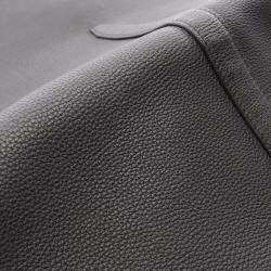 Pre Owned Hermes Steve Light Junior Black Togo Calfskin Leather Messenger Bag