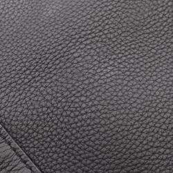 Pre Owned Hermes Steve Light Junior Black Togo Calfskin Leather Messenger Bag
