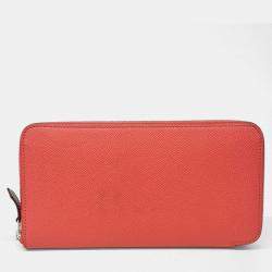 Pre Owned Hermès Silky Long Wallet (A)
