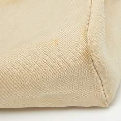 Pre Owned Hermes Tan/Beige Canvas and Leather 2 in 1 Herbag 39 Bag