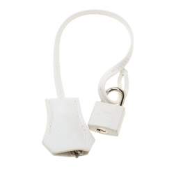 Hermes White Togo Leather Palladium Hardware Birkin 35 Bag
