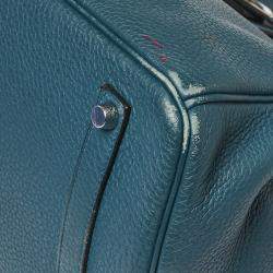 Hermes Colvert Togo Leather Palladium Hardware Birkin 35 Bag