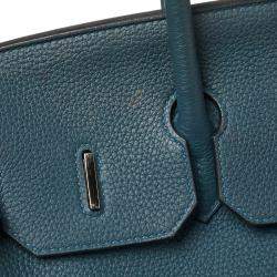 Hermes Colvert Togo Leather Palladium Hardware Birkin 35 Bag