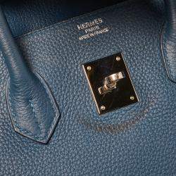 Hermes Colvert Togo Leather Palladium Hardware Birkin 35 Bag
