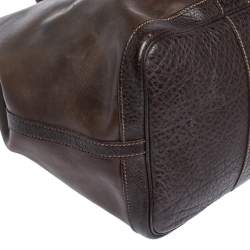 مملوكة مسبقًا Hermes Havane Amazonia Buffalo Leather Garden Party 36 Bag