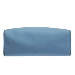 Pre Owned Hermes Natural/Blue Canvas and Leather Herbag Zip 39 Bag