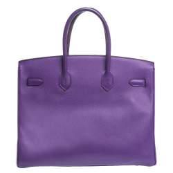 Hermes Crocus Epsom Leather Gold Hardware Birkin 35 Bag