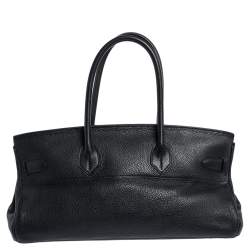 Hermès Black Togo Leather Palladium Hardware Shoulder Birkin 42 Bag