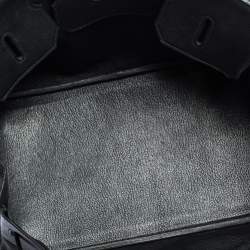 Hermès Black Togo Leather Palladium Hardware Shoulder Birkin 42 Bag
