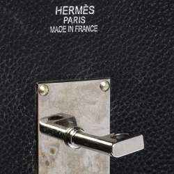Hermès Black Togo Leather Palladium Hardware Shoulder Birkin 42 Bag