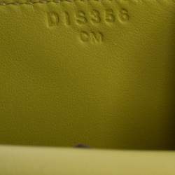 Pre Owned Hermes Lime Evercolor Leather Constance 24 Bag