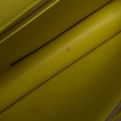 Pre Owned Hermes Lime Evercolor Leather Constance 24 Bag