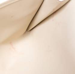 Pre Owned Hermes Mimosa Suede and Swift Leather Elan 29 Jige Clutch