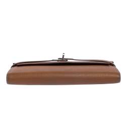 Hermes Cigare Epsom Leather Kelly Wallet 