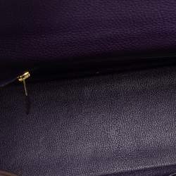 Hermes Iris Togo Leather Kelly Retourne 32 Bag