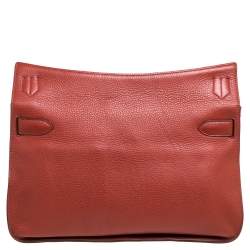 Pre Owned Hermes Cuivre Clemence Leather Palladium Hardware Jypsiere 34 Bag