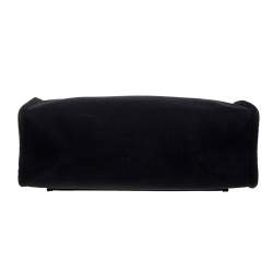 Pre Owned حقيبة هيرمس هيرباغ جلد وكانفاس بنية/ سوداء بسحاب 31