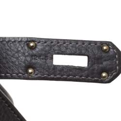 Pre Owned حقيبة هيرمس جيبسيار إكسسوار بلاديوم جلد كليمنس توريليون أتان 31