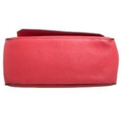 Pre Owned Hermes Rose Jaipur Clemence Leather Palladium Hardware Jypsiere 37 Bag