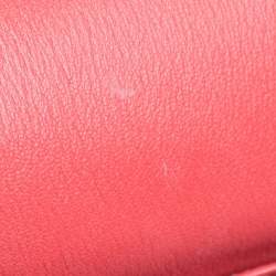 Pre Owned Hermes Rose Jaipur Clemence Leather Palladium Hardware Jypsiere 37 Bag