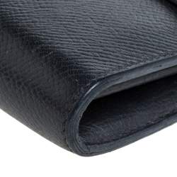 Hermes Black Epsom Leather Kelly Wallet