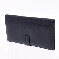 Pre Owned Hermes Black Leather Bearn Wallet