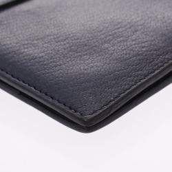 Pre Owned Hermes Black Leather Bearn Wallet