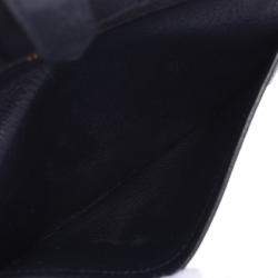 Pre Owned Hermes Black Leather Bearn Wallet